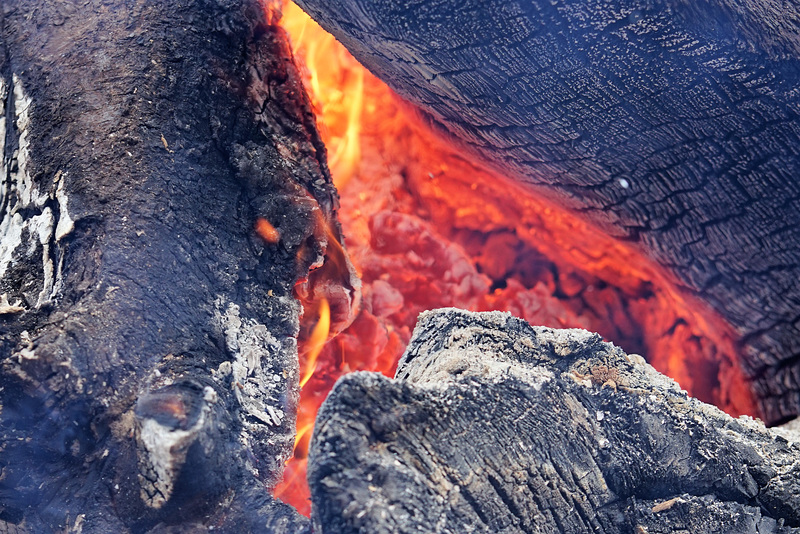 Winter Fire - supports life
