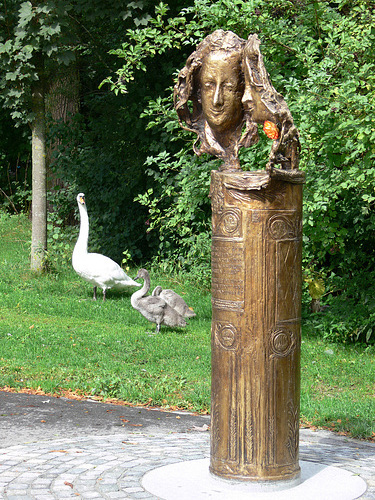 München Schloss Blutenburg Stele 3
