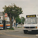 United Counties 711 (K711 ASC) and Neal’s Travel M373 VER in Mildenhall – 27 May 1995 (265-12)