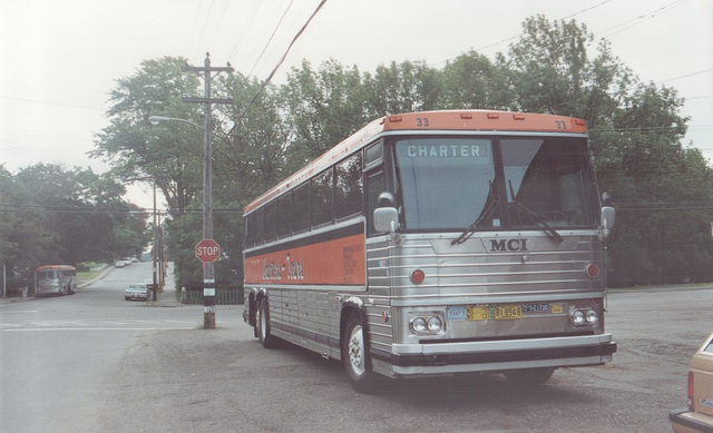 MacKenzie Bus Line 33 (plus 30) at Bridgewater - 5 Sep 1992 (176-27)