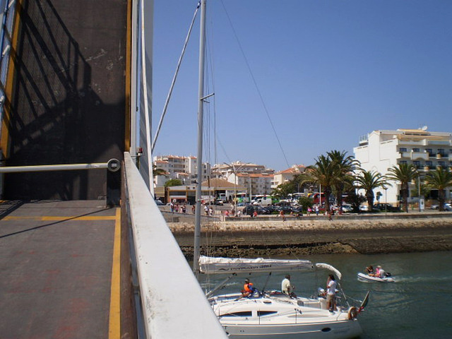 Pedestrian bridge.