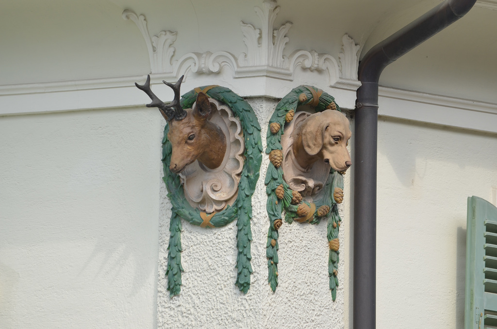 Jägerhaus in Hohenschwangau (detail)