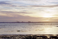 Les Hanois Lighthouse, Guernsey (Scan from 1996)