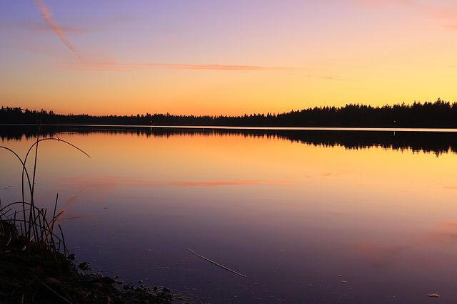 Clear Lake Sunset