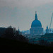 St Pauls with cranes