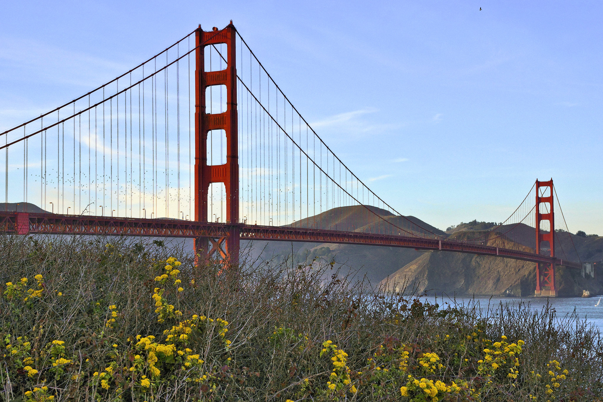 The Golden Gate at the Golden Hour – Viewed from Fort Point, Presidio, San Francisco, California