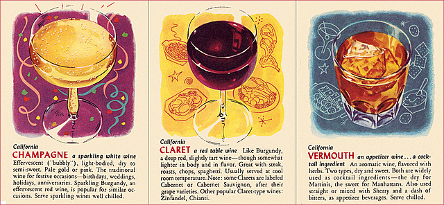 "California Wine Selector" (3), c1960