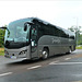 Grey's of Ely YX68 UCB on the A11 at Fiveways, Barton Mills - 3 Jul 2021 (P1080952)