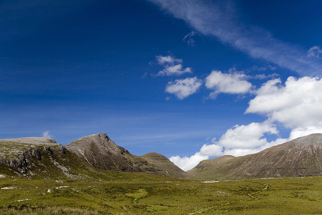 Quinag: start of the walk in