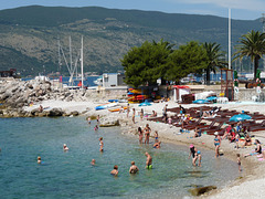 Beach at Herceg Novi