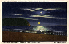 Seaside, Oregon Postcard c1946