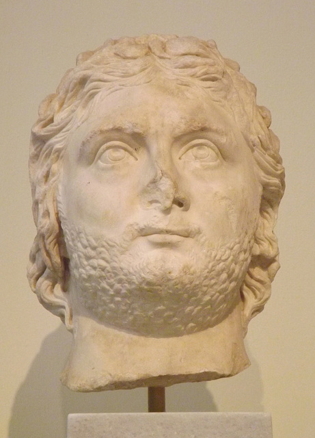 Portrait Head of an Official from Athens in the National Archaeological Museum of Athens, May 2014