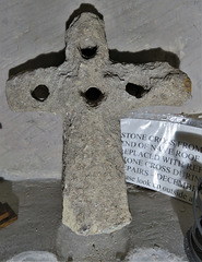 urchfont church, wilts c14 gable cross