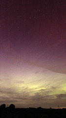 Polar light over Kapellenmoor
