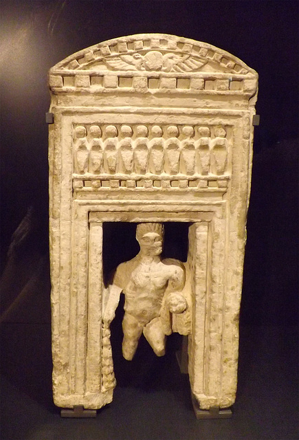 Herakles Stele in the Louvre, June 2013