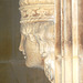 Detail of corbel, door surround, Watts Mausoleum, Ilam, Staffordshire