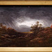 "Orage au-dessus d'un paysage vallonné et boisé" (1840-1860)