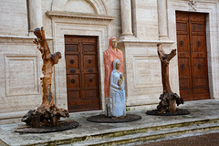 Italy, Pienza Cathedral - Duomo di Santa Maria Assunta