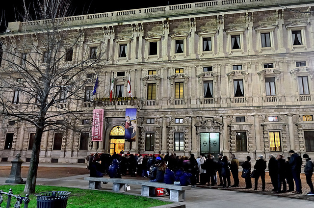 Entrance to the Art Exhibit - Milano, Palazzo Marino