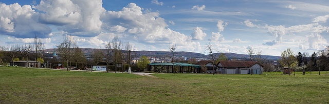 Gartenschau Blick vom Kaiserberg