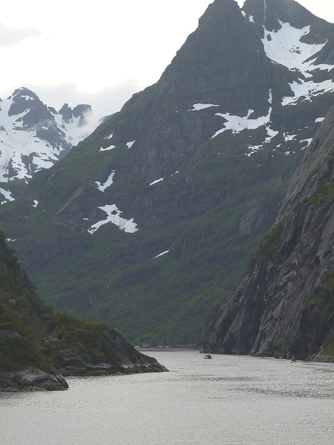 Approaching Trollfjord