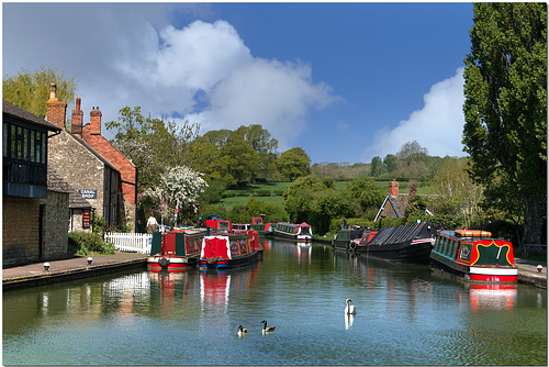 Grand Union Canal at Stoke Breune