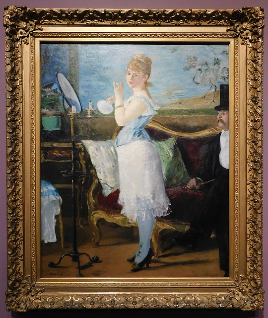 Nana by Manet in the Metropolitan Museum of Art, December 2023