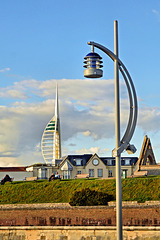 Southsea showing the Spinnaker Tower