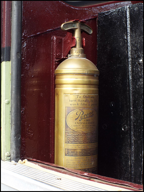 Pyrene fire extinguisher