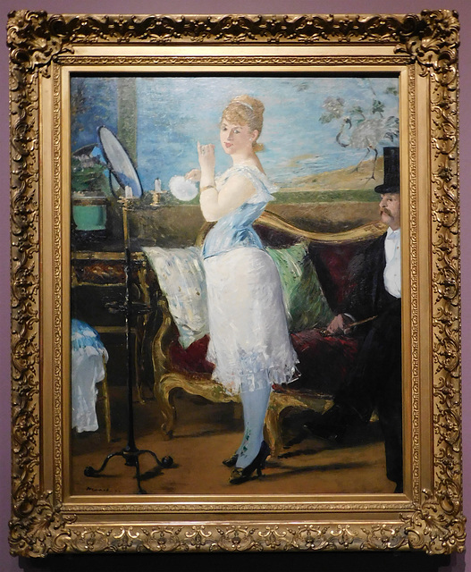 Nana by Manet in the Metropolitan Museum of Art, December 2023