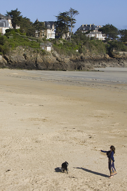 2 amis, un matin sur la plage