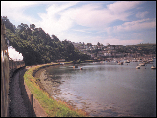 steaming along to Dartmouth