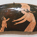 Kylix Fragment with Ge Handing Erichthonios to Athena in the Metropolitan Museum of Art, October 2023