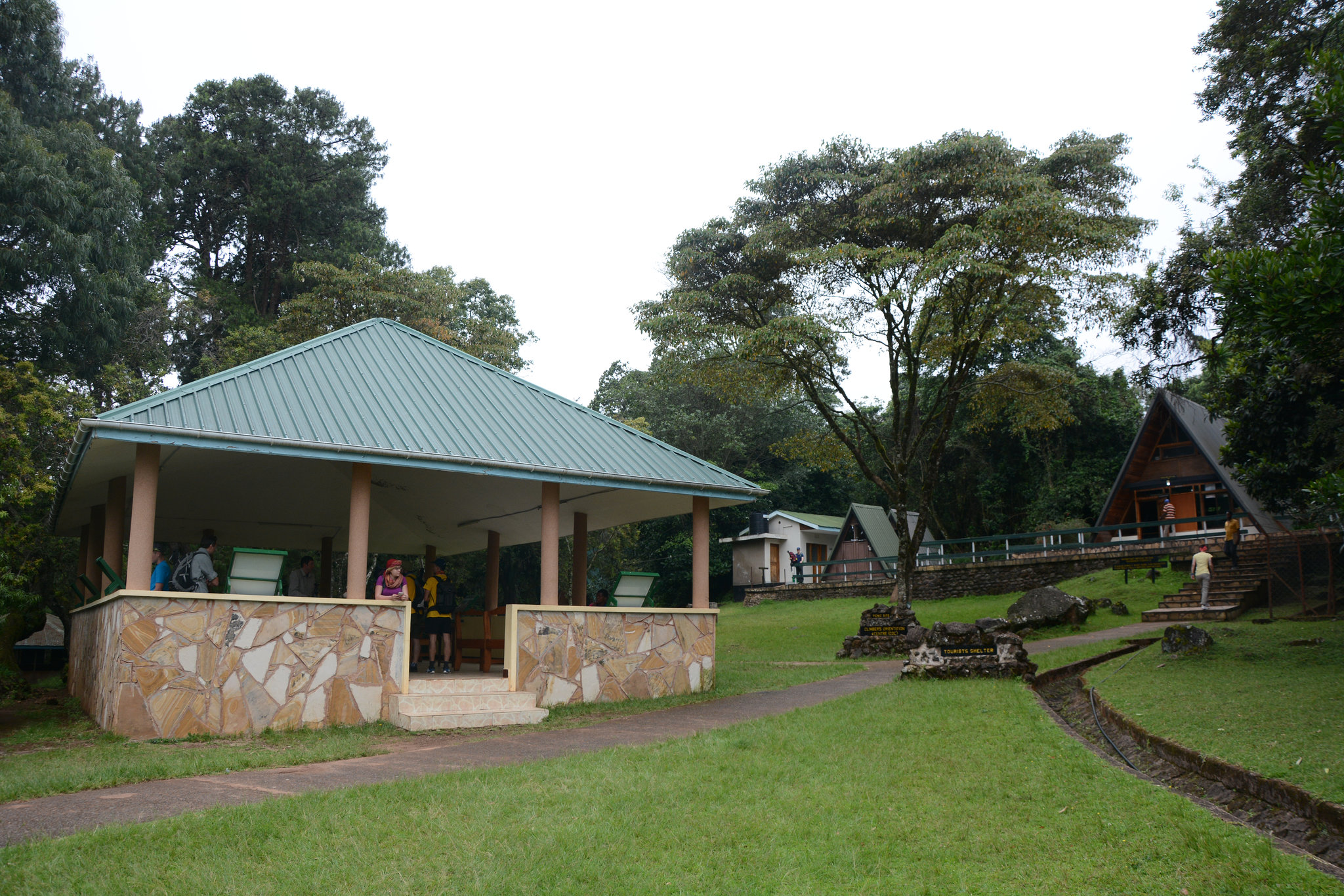 The Starting Point to Climb to Kilimanjaro - the Marangu Gates