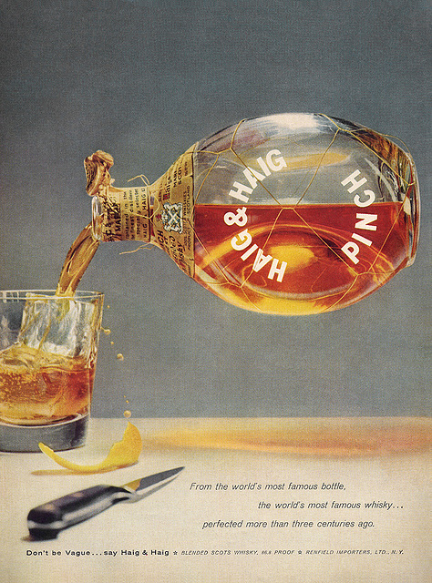 Haig & Haig Whisky Ad, c1966