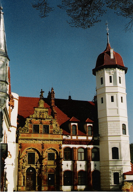 Schloss Basedow - Innenhof