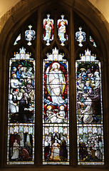 Queen Victoria Jubilee Window, Great Malvern Priory, Worcestershire