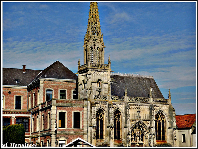 Chapelle de l'Hôtel-Dieu - Montreuil-sur-Mer (62)