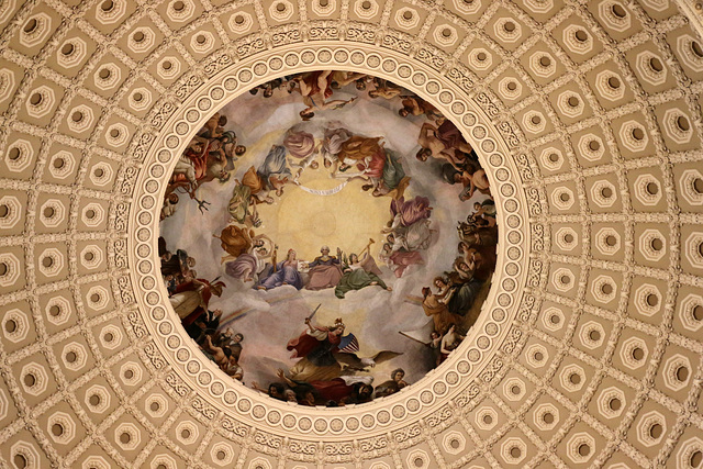 Looking up the dome