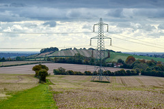 The path and the pylon