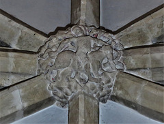 urchfont church, wilts c14 vaulting boss 1302 (3)