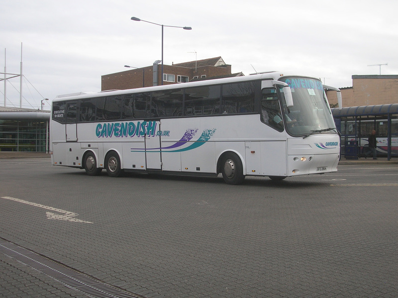 Cavendish Coaches & Limousines GFZ 2964 (CN04 XCC) in Bury St Edmunds - 1 Dec 2011 (DSCN7293)