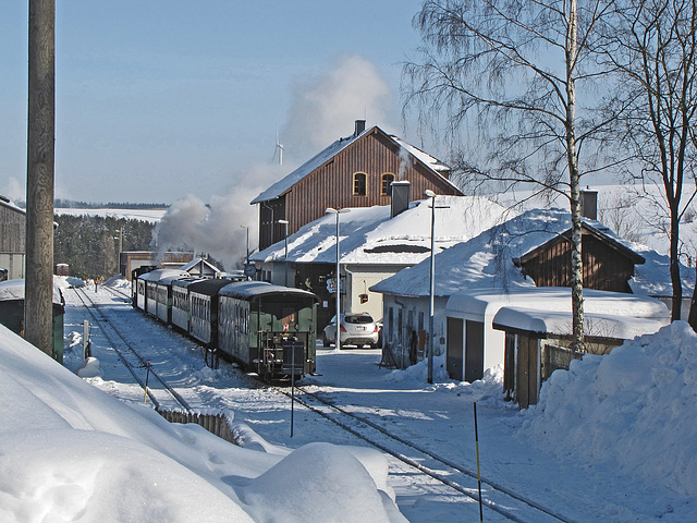 Im Bahnhof Oberwiesenthal