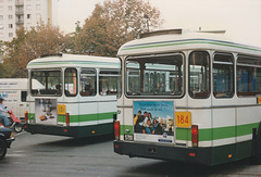 RATP (Paris) 3873 and 9728 - 4 Sep 1990
