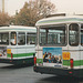 RATP (Paris) 3873 and 9728 - 4 Sep 1990