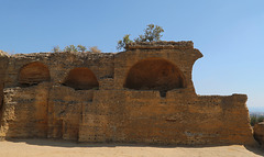 Greek fortifications with later Christian tombs