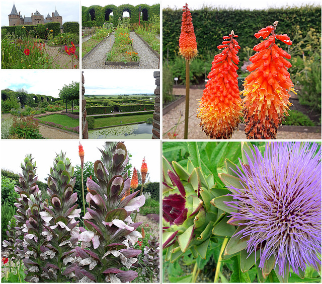 Nederland - Muiderslot, tuin