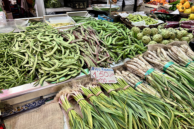 Valencia 2022 – Mercat Central – Vegetables