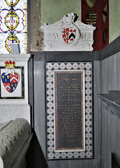 middleton stoney church, oxon memorial to augustus villiers +1847, buried in rome
