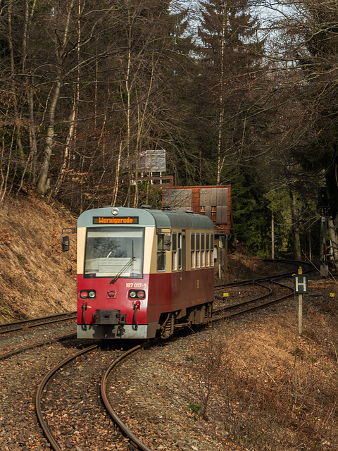 187 017-9 Triebwagen der HSB